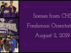 Scenes from 2019 CHS Freshmen Orientation