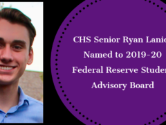 Ryan Lanier 2019-20 Fed Student Board Member