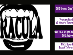 CHS Drama Club Presents 2019 Fall Play: Dracula