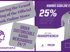 Kahok Athletics Announces New Online Store