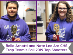 Arnotti & Lee are CHS Trap Team's Fall 2019 Top Shooters