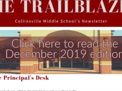 December 2019 CMS Trailblazer Parent Newsletter