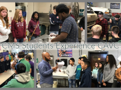 CMS Students Tour Collinsville Area Vocational Center