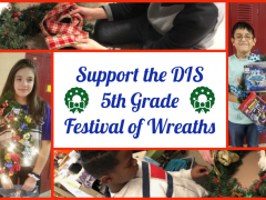 Dorris Intermediate Holding Festival of Wreaths