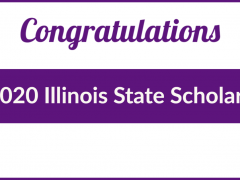 Thirty CHS Seniors Named 2020 Illinois State Scholars