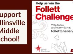 Vote to Help CMS win the 2019-20 Follett Challenge