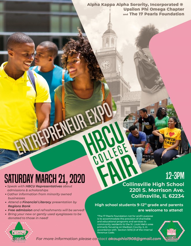 HBCU College Fair March 21 2020 