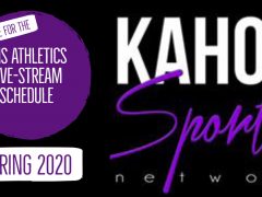 Kahoksports.com Spring 2020 Live-Stream Schedule