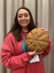 M Eversmann with Roman Bread IJCL Feb 2020