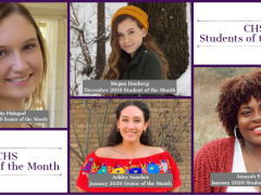 Collinsville High School Dec 2019/Jan 2020 Seniors & Students of the Month