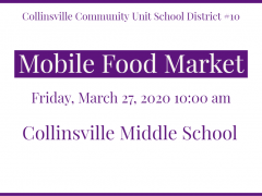 CUSD 10 Hosts Mobile Food Market Friday March 27, 2020