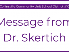 December 21, 2023 Message from Dr. Skertich