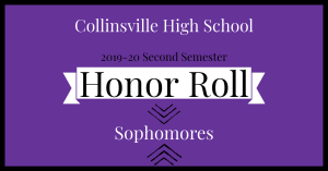 CHS 2020 Honor Roll Graphic Sophomores