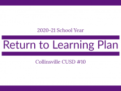 Announcement of 2020-21 Return to Learning Plan