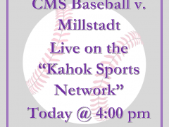 CMS Baseball on Kahok Sports Network 8/31/20