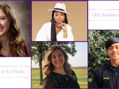 CHS Seniors/Students of the Month Aug-Sept 2020