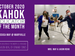 Jessica May Kahok Educator of the Month Oct 2020