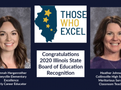 Teachers Recognized with 2021 ISBE Those Who Excel Awards