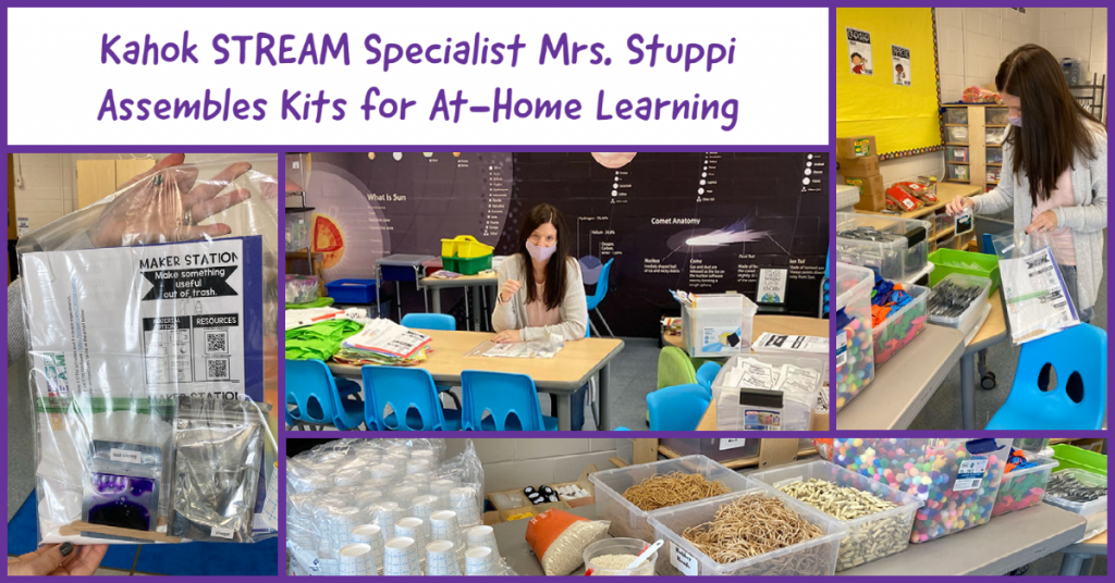 STREAM Specialist Mrs. Stuppi Makes Kits