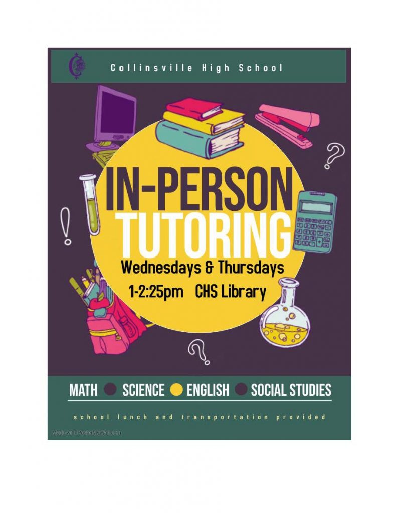 March 2021 CHS Tutoring Flyer