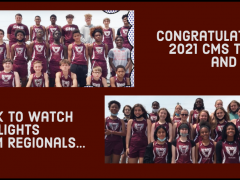 CMS 2021 Track & Field Competed at SIJHSAA Regionals