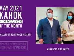 Hollywood Heights' Amanda Calvin is May 2021 Kahok Educator of the Month