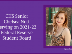 CHS Senior Chelsea Nott Serving on Fed Student Board