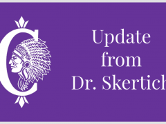 September 10, 2021 Update from Dr. Skertich