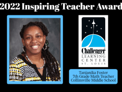 CMS' Tanjanika Foster is 2022 Challenger Center Inspiring Teacher