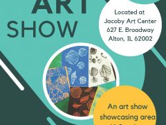 Flyer for March 2022 K-8 Art Show