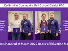 Students Honored at March 2022 BOE Meeting