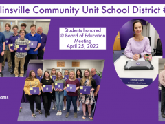 Students Honored at April 25, 2022 School Board Meeting