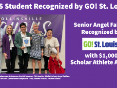 CHS Student Receives GO! St. Louis Scholar Athlete Award