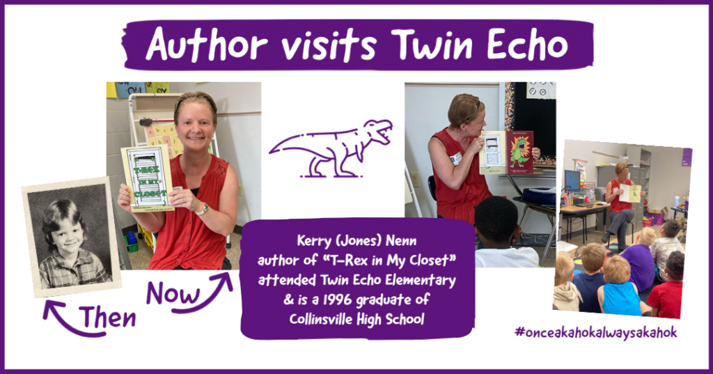 Author Kerry Nenn Visits Twin Echo May 2022