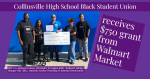 CHS BSU Accepts Grant from Walmart Market