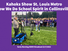 Kahoks Impress KMOV with Spirit at 22-23 First Day Rally