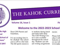 Read the First Quarter 22-23 Kahok Current Newsletter