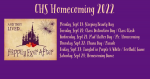 CHS Homecoming 2022 Daily List Graphic