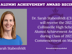 Sr. Sarah Stabenfeldt CHS Alumni Achievement 2023