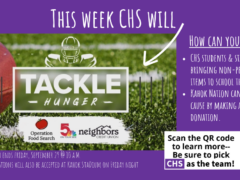 Tackle Hunger Kahoks