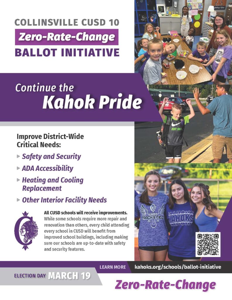 CUSD 10 Ballot Initiative Informational Flyer in English