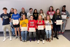 2024 Collinsville High School Academic Signing Day Group 2