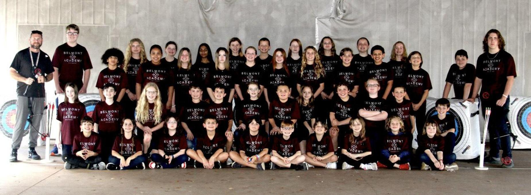 Elementary and Middle School Archery Team placed 9th in the State.