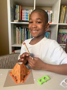 A Compass Charter Schools’ scholar shares their volcano project