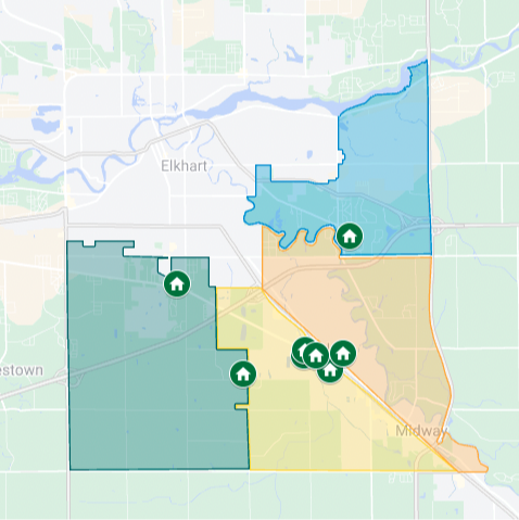 Concord boundary map