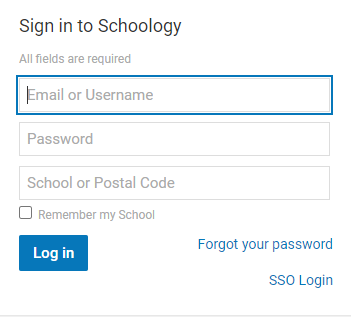 Schoology Login 