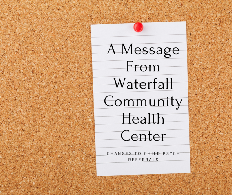 Message from Waterfall