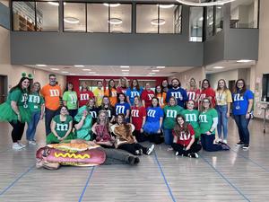 Eastside teachers dressed for Halloween