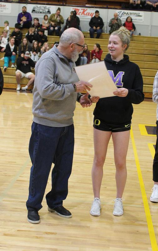 Arnie Roblan honored for being on school board