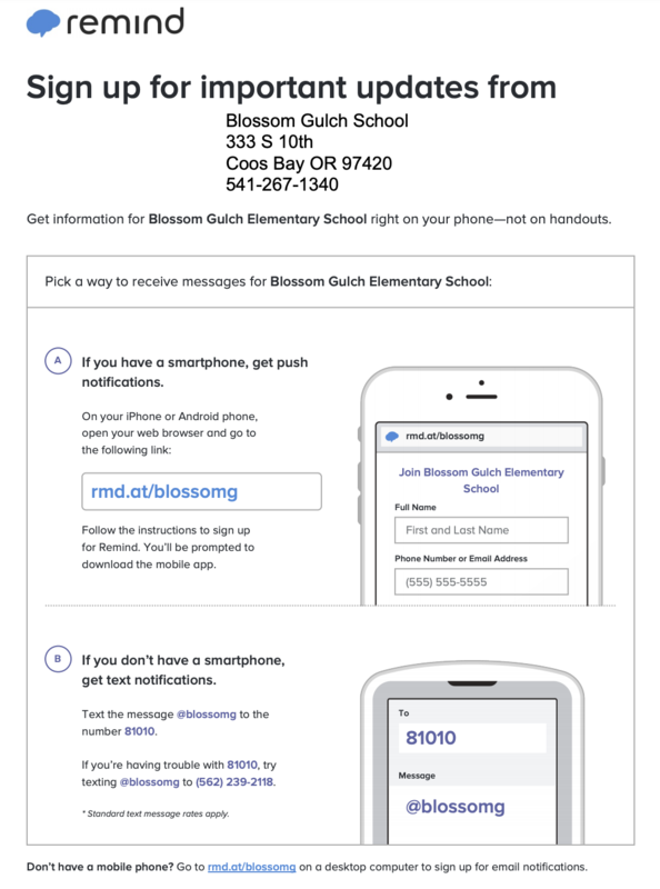 Remind App Instructions.